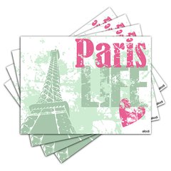 Jogo Americano - Paris com 4 peças - 191Jo