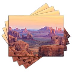 Jogo Americano - Grand Canyon com 4 peças - 451Jo