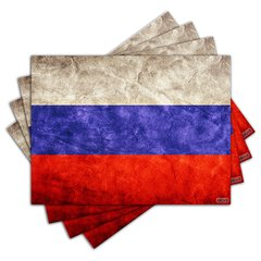 Jogo Americano - Rússia com 4 peças - 487Jo