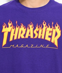 THRASHER FLAMES TEE (TSHTHR001) en internet