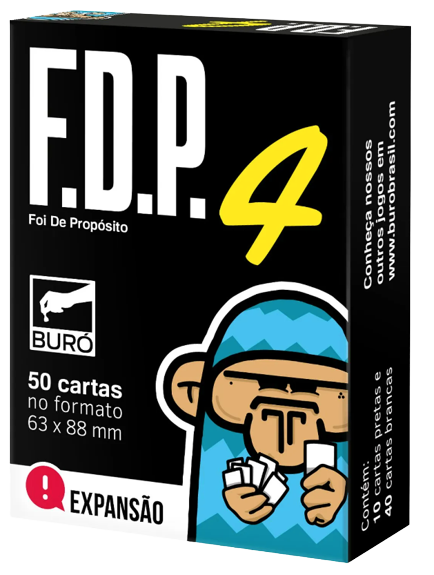 FDP - Foi de Propósito - Caixinha Boardgames