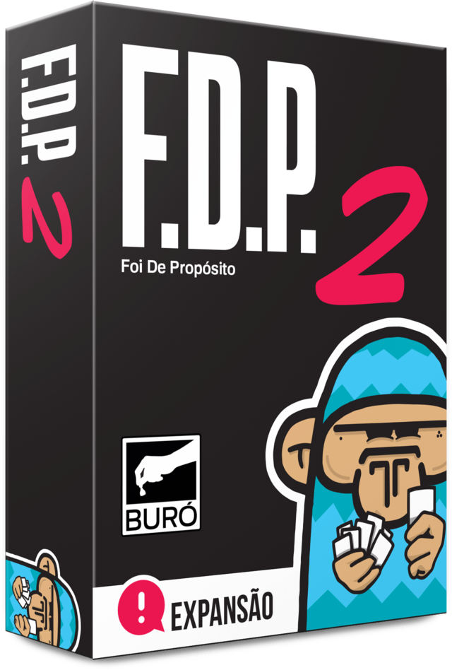 Kit FDP + Expansões FDP 2 ao 6 Foi de Proposito Jogo de Cartas Buro