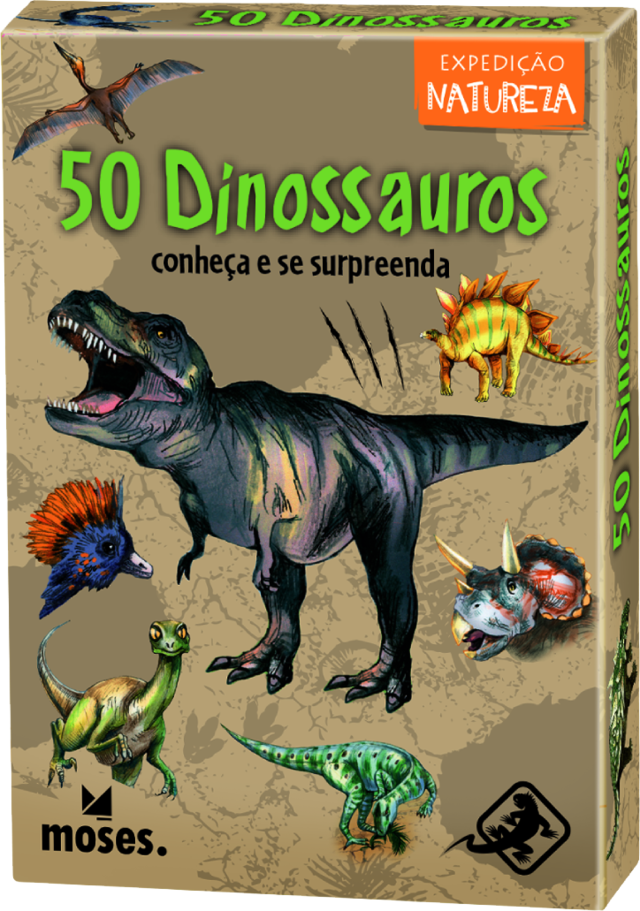 50 Dinossauros - Caixinha Boardgames
