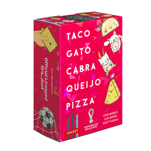 Taco Gato Cabra Queijo Pizza - Caixinha Boardgames