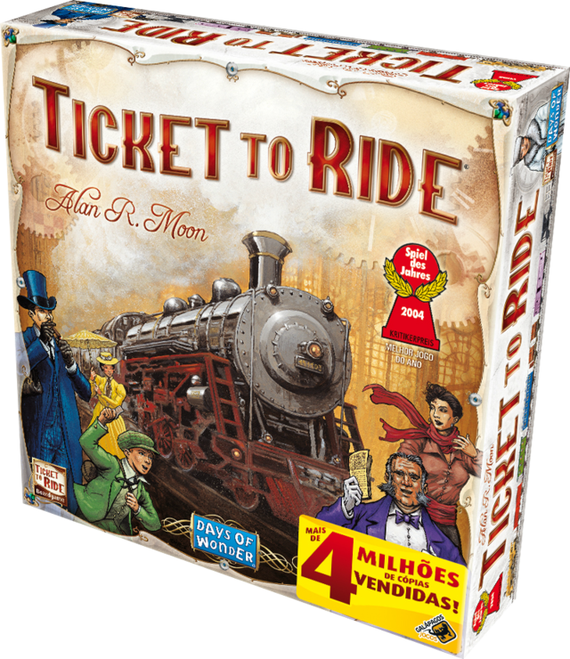 Ticket To Ride - Caixinha Boardgames