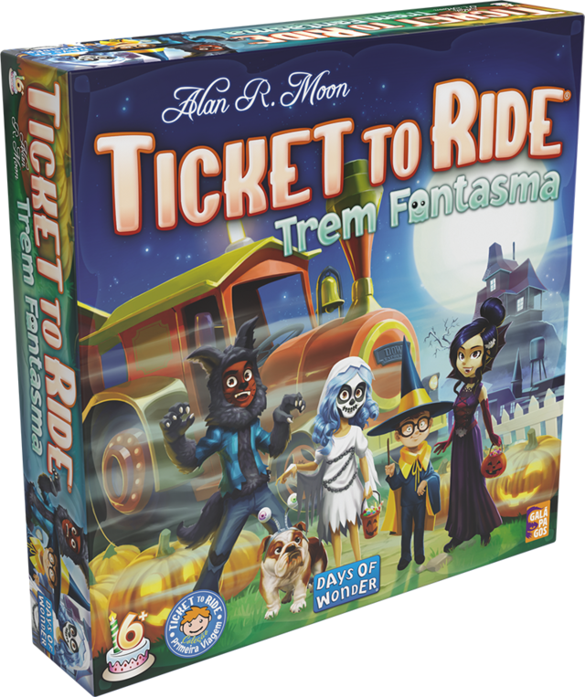 Ticket to Ride: Trem Fantasma - Excelsior Board Games