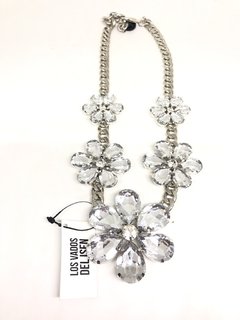 Collar Flores Cristal