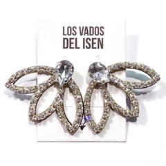 aros cibeles plata y cristal