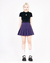 TARTAN SKIRT VIOLETA - comprar online