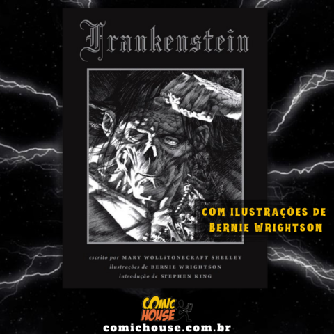 Frankenstein - O Prometeu Moderno, de Mary Shelley ilustrado por Bernie Wrightson