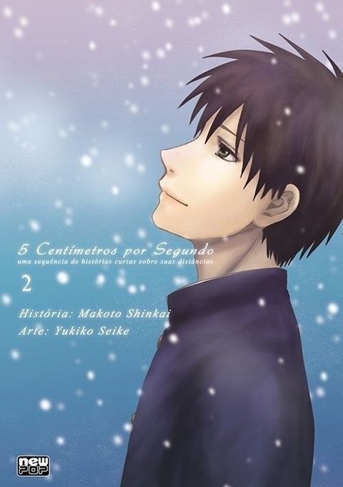 Pack 5 Centímetros por Segundo vol 01 e 02, de Makoto Shinkai e de Yukiko Seike