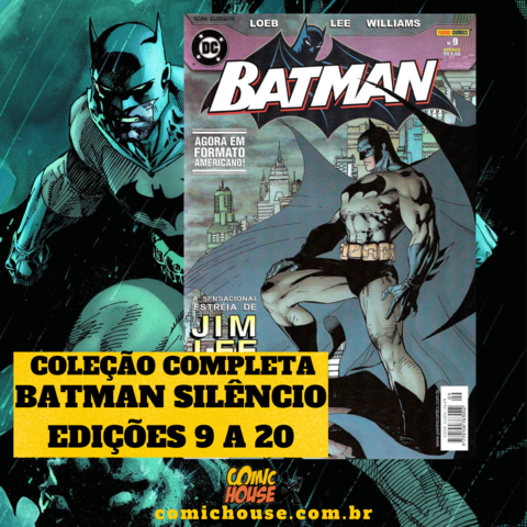 Batman Silêncio - Coleção completa - Edições 9 a 20 -
