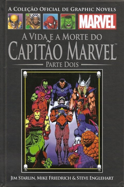 Coleção Salvat Marvel: A vida e a morte do Capitão Marvel vol 2