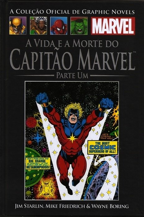 Coleção Salvat Marvel: A vida e morte do Capitão Marvel vol 1