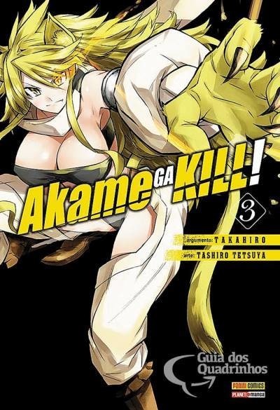 Akame Ga Kill! Vol 3, de Takahiro e Tashiro Tetsuya