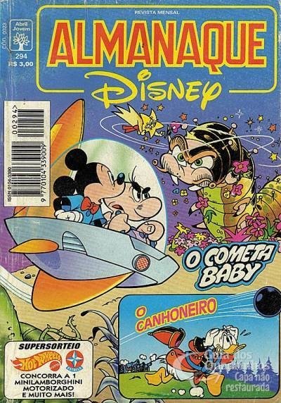 Almanaque Disney n° 294 - Com avaria na capa