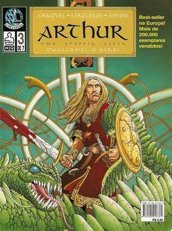 Arthur - Uma Epopéia Celta n° 3, de  David Chauvel e Jérôme Lereculey