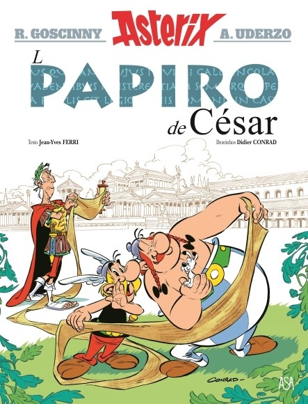 Asterix O papiro de César - vol. 36