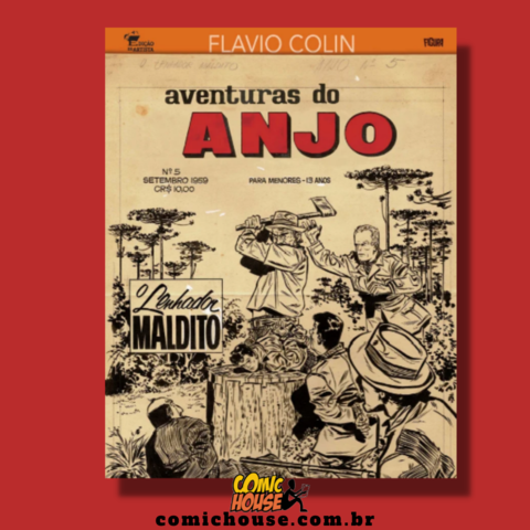 Aventuras do Anjo, de Álvaro Aguiar e Flávio Colin - Edição de Artista