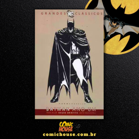 Batman Ano Um - Frank Miller / David Mazzucchelli - Grandes Clássicos DC 3