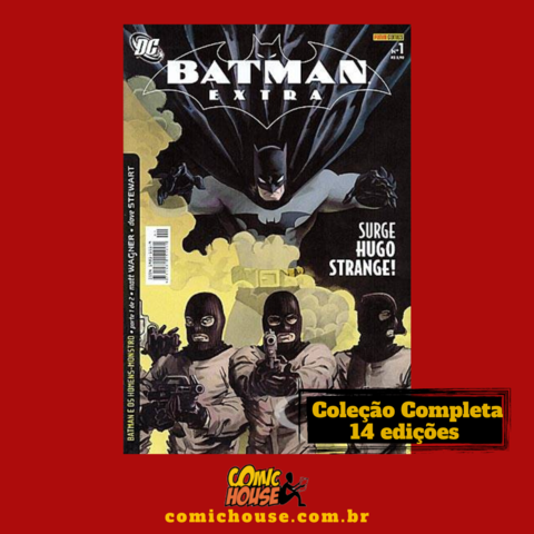 Batman Extra - Coleção Completa - 14 edições