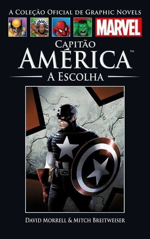 Coleção Oficial de Graphic Novels Marvel 55: Capitão América - A escolha