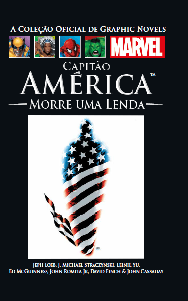 Coleção Oficial de Graphic Novels Marvel 51: Capitão América - Morre uma Lenda