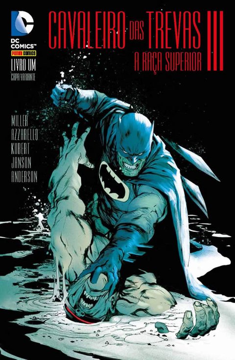 Batman: Cavaleiro das Trevas III: A Raça Superior 1, de Frank Miller - Capa Alternativa