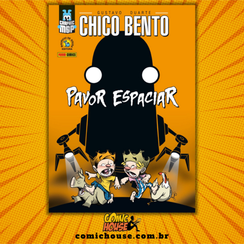 Chico Bento - Pavor Espaciar, de Gustavo Duarte - Capa Dura - Graphic MSP