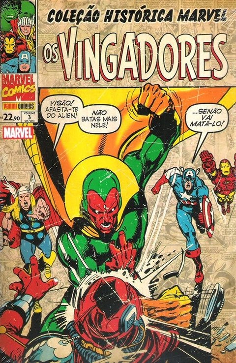 Coleção Histórica Marvel - Os Vingadores Vol. 3