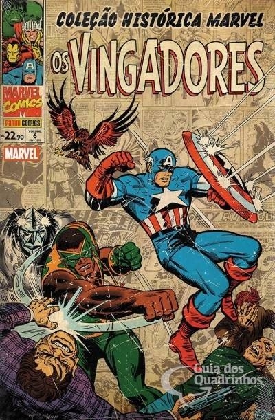 Coleção Histórica Marvel Vingadores vol 6