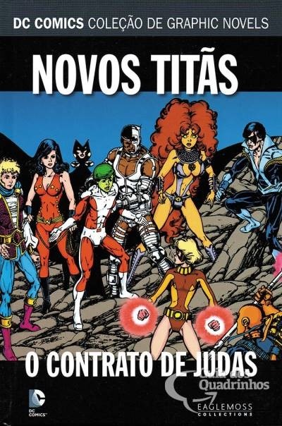 Coleção Eaglemoss DC Vol 20 -Titãs - O Contrato de Judas