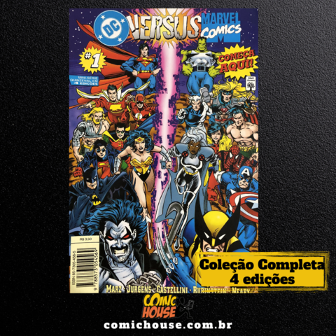 DC x Marvel - Minissérie Completa