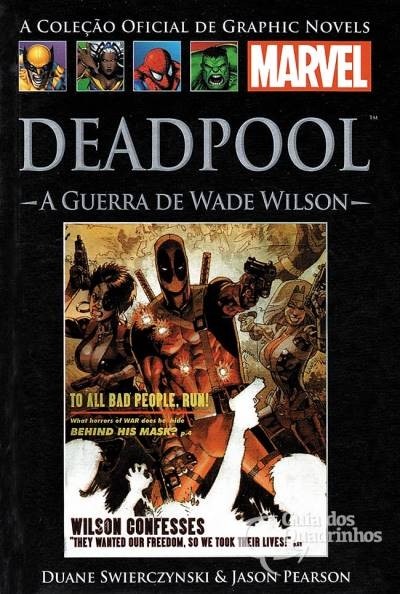 Coleção Oficial de Graphic Novels Marvel 63: Deadpool - A Guerra de Wade Wilson
