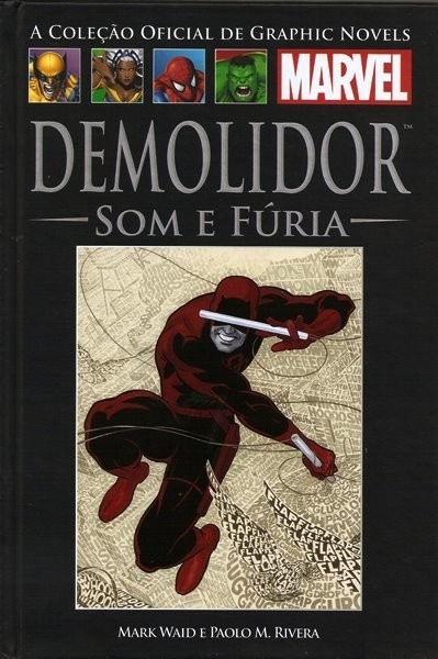 Coleção Salvat Marvel: Demolidor Som e Fúria + Vingadores: Guerra Kree - Skrull