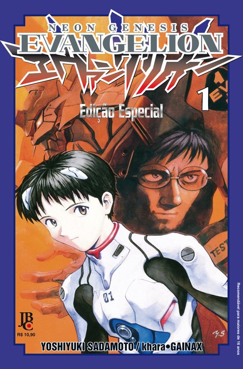 Pack Evangelion - Edição Especial - Série Completa 14 volumes