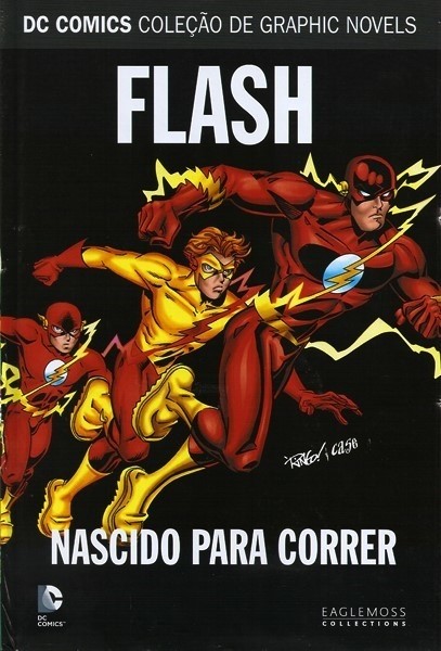 Coleção Eaglemoss DC Vol 44 - Flash: Nascido para correr, de Mark Waid