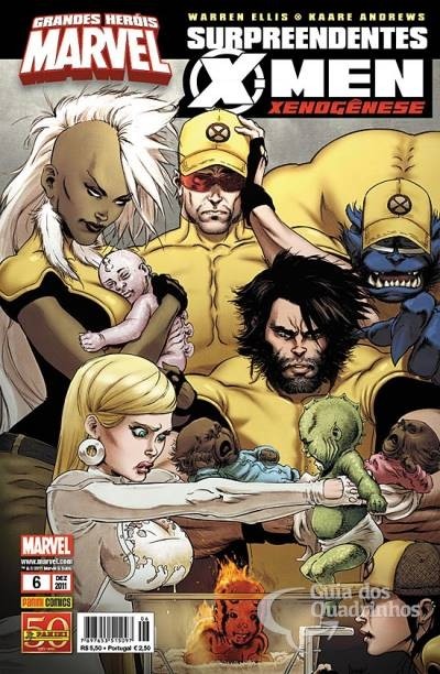 Grandes Heróis Marvel #6 - Surpreendentes X-Men Xenogênese