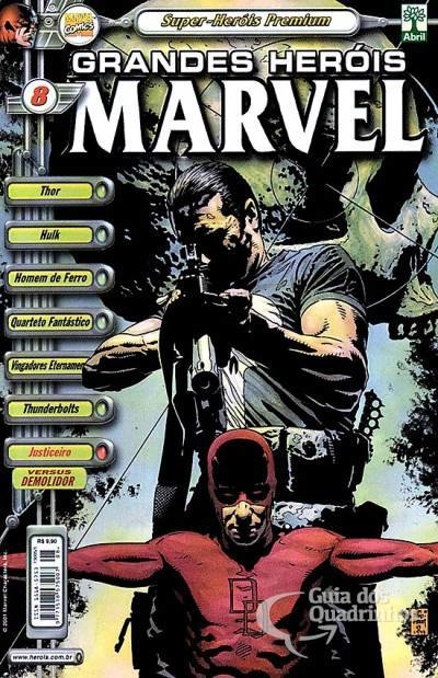 Grandes Heróis Marvel Premium vol 8 - GHM