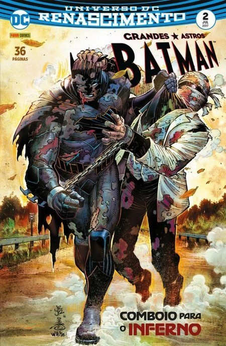 Grandes Astros Batman Renascimento vol 2, de Scott Snyder e John Romita Jr.