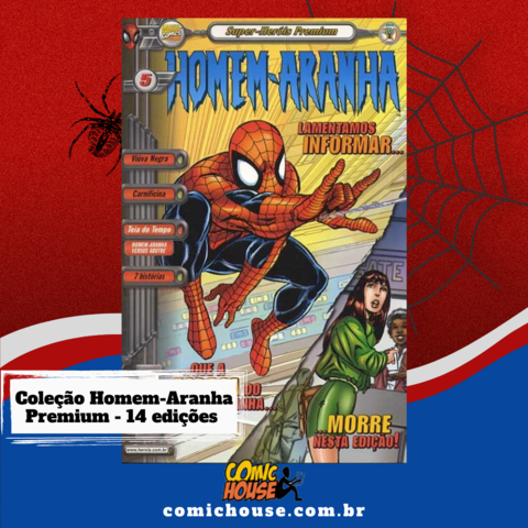 Homem-Aranha: Super-Heróis Premium - 14 edições