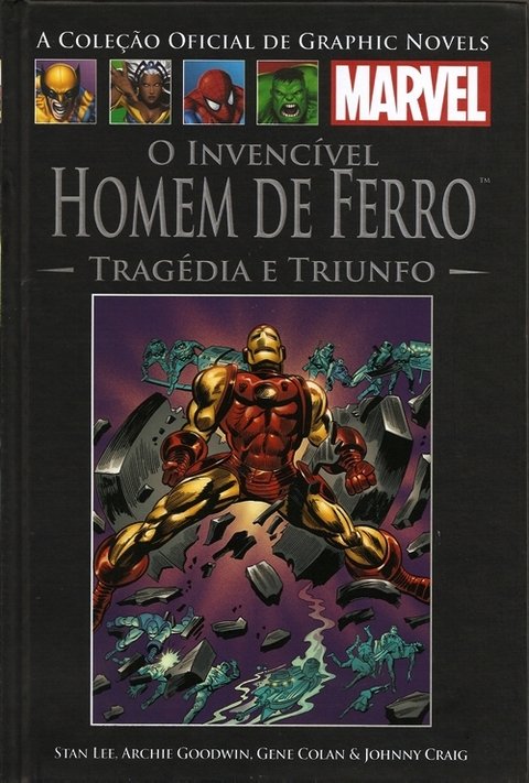 Coleção Salvat Marvel: Homem de Ferro - Tragédia e Triunfo
