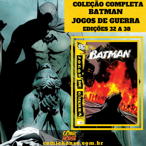 Batman - Jogos de guerra - Coleção completa - edições 32 a 38