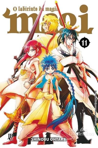 Magi - O labirinto da magia Vol 11, de Shinobu Ohtaka