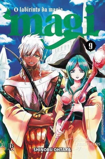 Magi - O labirinto da magia Vol 9, de Shinobu Ohtaka