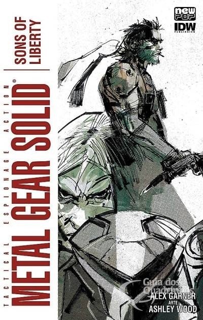 Metal Gear Solid Vol.2: Sons of Liberty, de Alex Garner e Ashley Wood