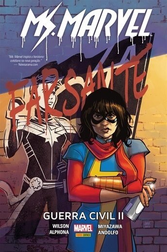 Ms. Marvel: Guerra civil II, de G. Willow Wilson - Capa Dura