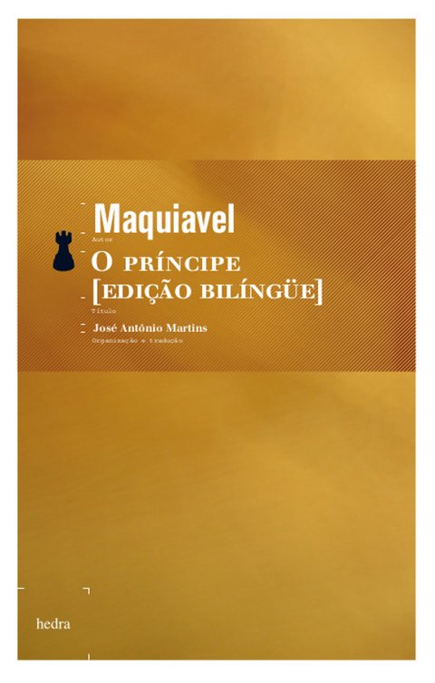 O príncipe, de Maquiavel - Edição bilíngue