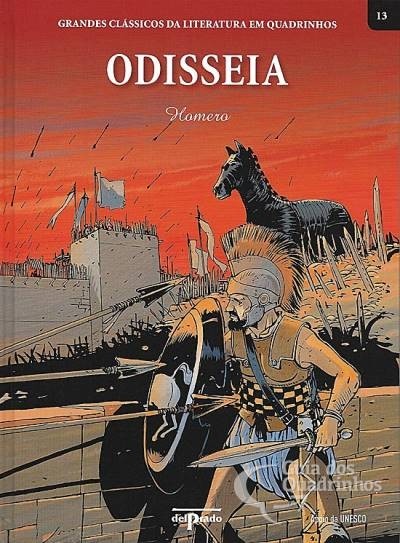 Grandes Clássicos da Literatura em Quadrinhos Vol 13 - Odisseia