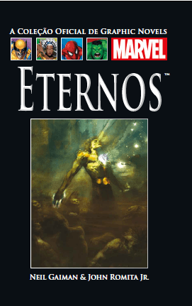 Coleção Oficial de Graphic Novels Marvel 54: Eternos, de Neil Gaiman